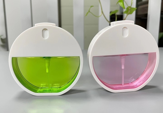 JL-PA103 Heart Shape 30ml Fine Mist Pump Sprayer PETG ABS Perfume Card For Perfume
