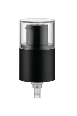 JL-CC102B Matt Aluminum Cosmetic Cream Pump 0.5CC 0.23CC Spring Outside 20/410 24/410 With Half Cover