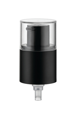 JL-CC102B Matt and Aluminum 0.5CC 0.23CC Spring Outside Cosmetic Pump 20/410 24/410 Suction Cream Pump With Half Cover
