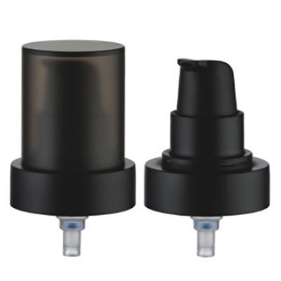JL-CC103B Shamppo Treatment 24 410 black lotion pump UV Coating Aluminum Collar 0.5CC