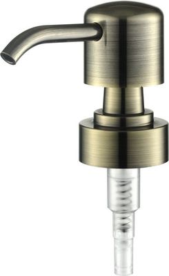 JL-KW102E Bathroom Soap 1.00ml/T Antique Brass Plastic Bathroom Pump Lotion Pump 24/410 28/400 28/410