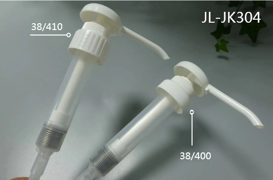 JL-JK304  Jam Dispenser Pump 38/410 38/400 10CC 15CC 20CC 25CC 30CC Big Output Lotion Pump Food Grade Syrup Pump
