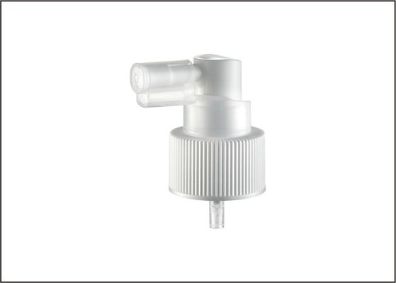 JL-MS105A Ribbed Aluminum Oral Nasal Mist Sprayer Pump 20 22 24 28 410 Plastic Sprayer For Nasal Clean Leak Proofness