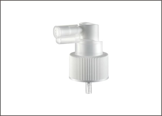 JL-MS105A  Ribbed Aluminum Oral Nasal Sprayer Pump 20 22 24 28 410 Plastic Sprayer for Nasal Clean Leakproofness