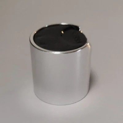 JL-CP101 Aluminum Silver Gold Disc Top Cap 18 20 24 28 410 415 For Plastic Bottle