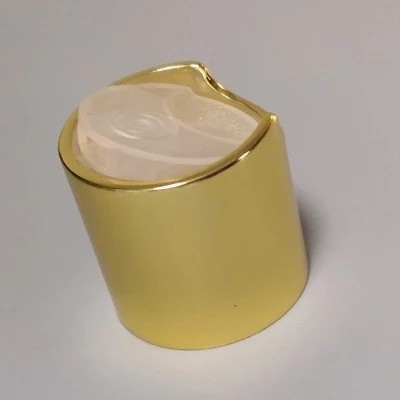JL-CP101 18 20 24 28 410 415 Aluminum Silver Gold Disc Top Cap Closure Cap  for Plastic Bottle