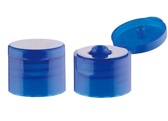 JL-CP102 18 20 24 28 410 415 Plastic Flip Top Caps Smooth Screw Shampoo PP
