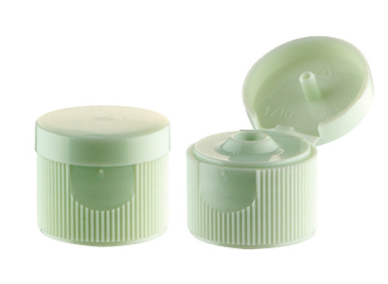 JL-CP102 Water Spray Ribbed 18 20 24 410 415 Disc Top Caps Plastic Detergent Flip Top Screw Cap for Liquid Bottle
