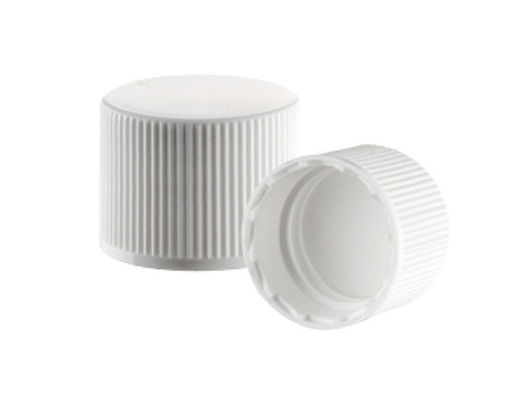 JL-CP104 18 20 24 410 Ribbed Smooth coloured plastic screw caps for PET Bottle