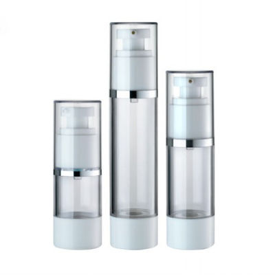 JL-AB101 AS Airless Pump Container 15ml 30ml 50ml Airless Lotion Bottle PP