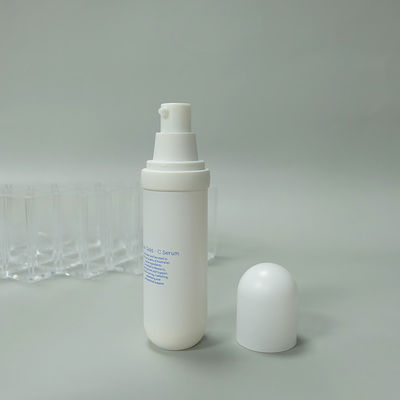 JL-AB123 Screw Sealing ODM AS White Airless Pump Bottles 0.5 Oz 1 Oz 1.7 Oz Single Wall
