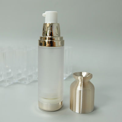 JL-AB126 ODM 50ml Airless Pump Bottles Screw Sealing AS SAN Single Wall