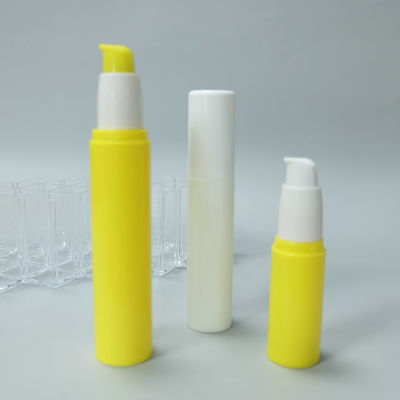 JL-AB131 PP Single Wall Refillable Airless Pump Bottles Eco Friendly PCR Can Be Added
