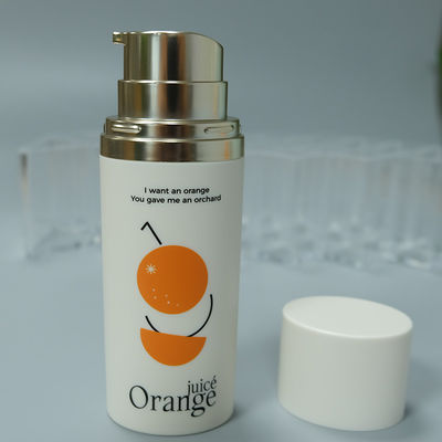 JL-AB223 0.23ml Dosage Oval Airless Pump Bottles Bulk 30ml Cosemtic Packaging