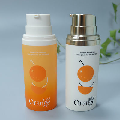 JL-AB223 0.23ml Dosage Oval Airless Pump Bottles Bulk 30ml Cosemtic Packaging