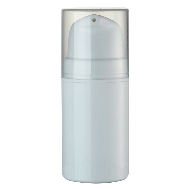 JL-AB105A PP Airless Pump Bottle 50ml 0.5 Oz 1 Oz 1.7 Oz With Snap On
