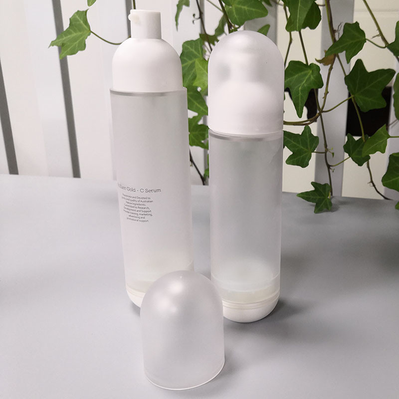 JL-AB123B 80ml 100ml Airless Bottle with Screw Pump Airless Pump