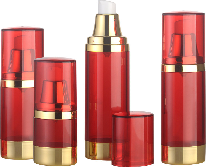 JL-AB120B Airless Bottle  15ml 30ml 40ml 50ml Oval AS Bottle