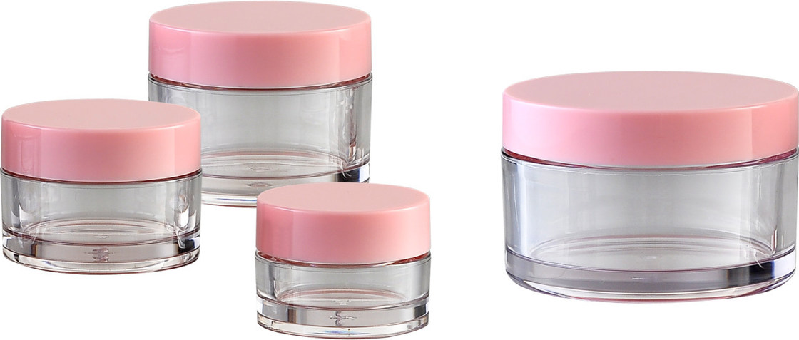 JL-JR819 Travel Single Wall PETG Cream Jars 5g 15g 20g 30g 50g 80g 100g 200g