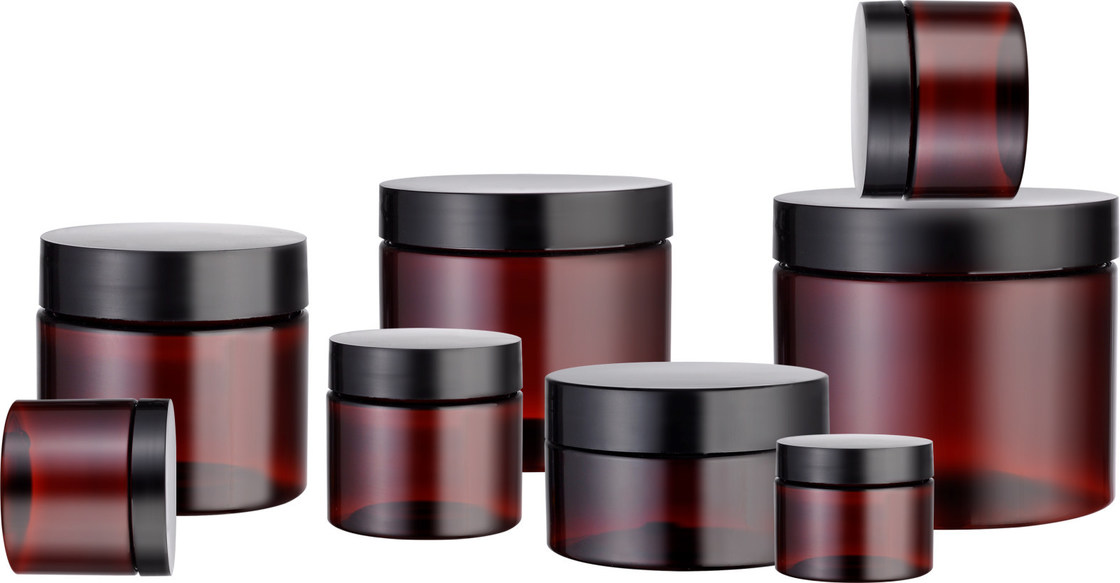 JL-JR835 30g 50g  80g 100g 120g  500g 1000g PET Cream Jar With Aluminum Cap Plastic Cap