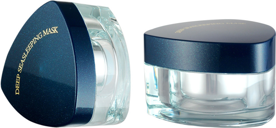 JL-JR805 Acrylic Container Cosmetic Jars Triangle Cream Jar 30ml 50ml High End