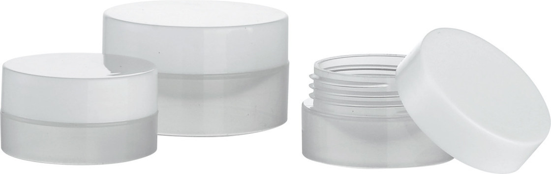 JL-JRM006 Mini PP Eye Cream Jar Trial Pack 3g 5g 10g With Screw Cap Closure