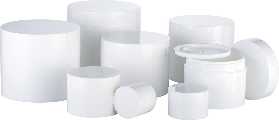 JL-JR824A PP Double Wall Cream Jar 5ml 8ml 15ml 30ml 50ml 100ml 150ml 200ml 250ml