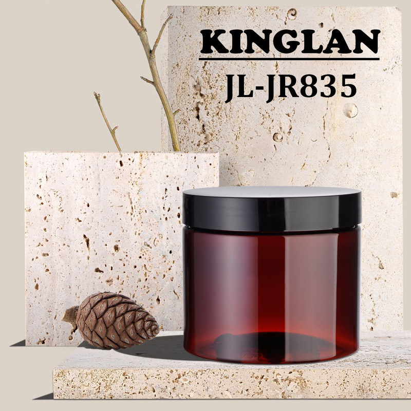 JL-JR835 PET Eye Face Cream Jars Skincare Portable Body Cosmetic Plastic Containers 30g 50g 100g 150g 200g 300g 500g