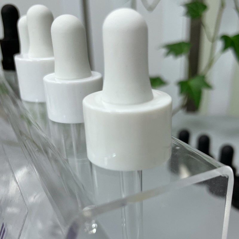 Custom 24/410 Plastic Dropper Smooth Ribbed PP Closure