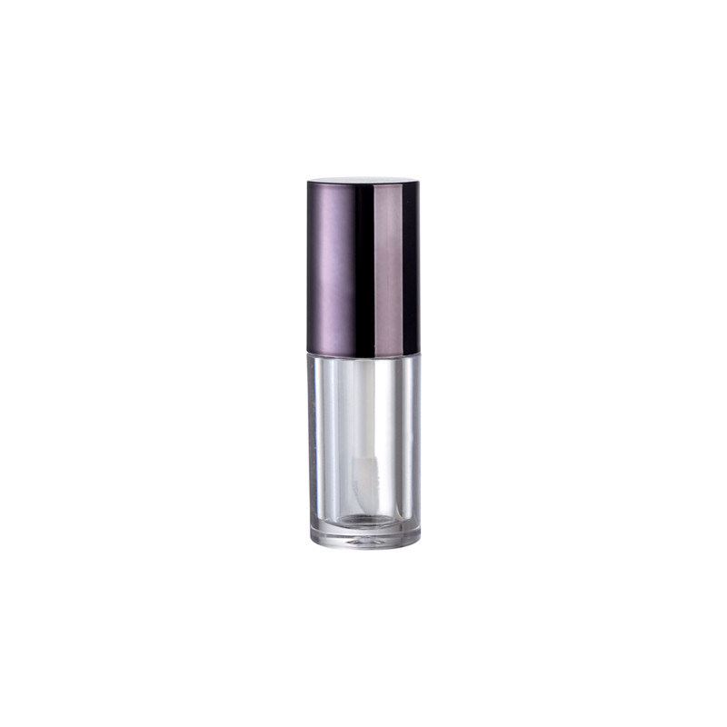 JL-LG102 PETG Round Empty Metal Personalised Lip Gloss Tubes 3.4ml Cosmetic Packaging
