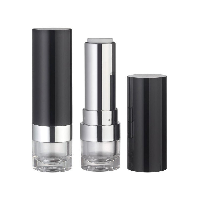 JL-LS114 Custom Round Plastic Lip Gloss Containers 10ml For Luxury Beauty Brands