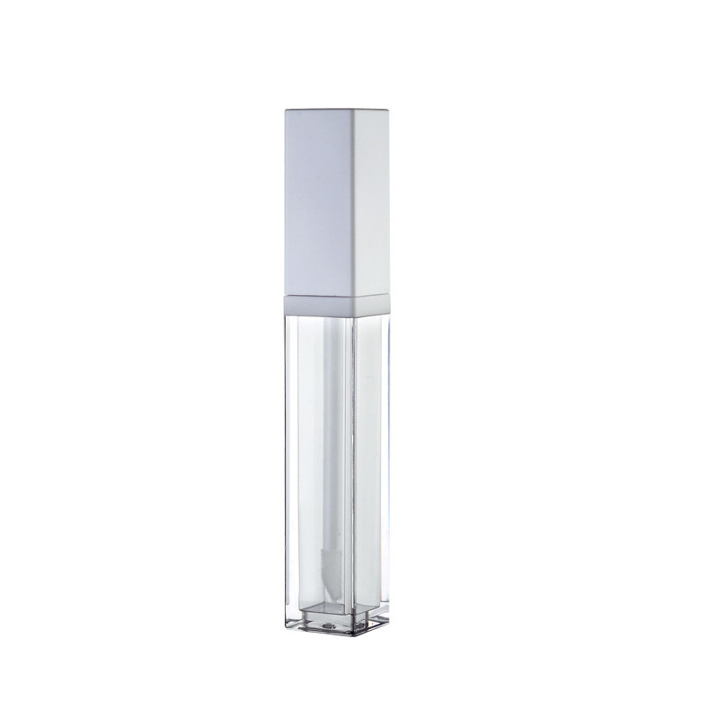 JL-LG204 Square Lip Gloss Tube Makeup Tube Empty Cosmetic Container 8ml Square Lipgloss Tube
