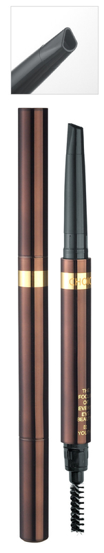 Jl-MP203 Twist up Eyeliner Cosmetic Container Dual Heads Plastic Eyeliner Makeup Pen
