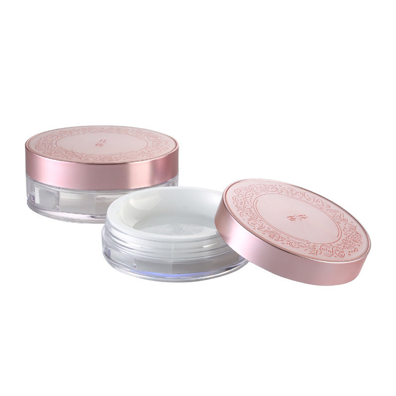 JL-PC101B Affordable Empty Eyeshadow Makeup Box Containers Cosmetics 10g Capacity hot Stamping