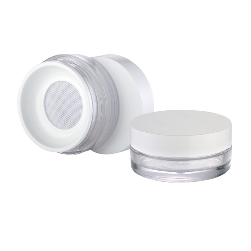 JL-PC107 Compact Case  Blusher Container Custom Make up Setting Highlight Waterproof Loose Face Powder
