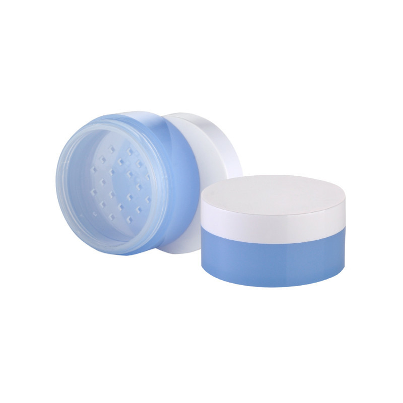 Jl-PC113 Plastic Cosmetic Case Powder Container Empty Plastic Cosmetic Case Round Powder Empty Powder Container