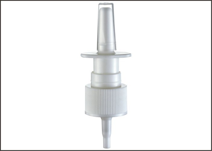 JL-MS103 18/410 20/410 Fine Mist Spray Pump Ribbed Aluminum Hand Hold Oral Nasal Pharmaceutical