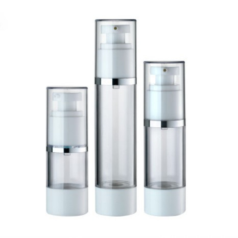 JL-AB101 AS Airless Pump Container 15ml 30ml 50ml Airless Lotion Bottle PP