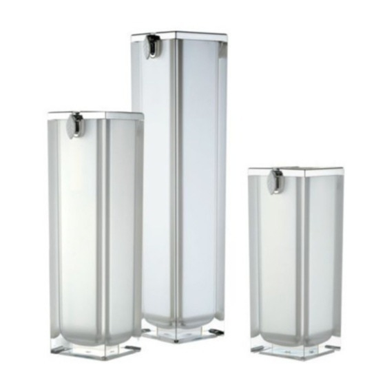 JL-AB202 Square 15ml 30ml 50ml Airless Cosmetic Packaging