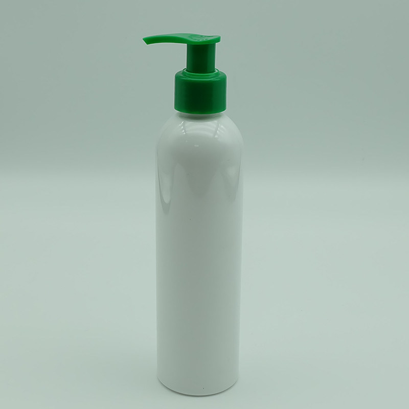 JL-PET2303 Plastic PET 24/410 Clear Pump Bottles 300ml Tall