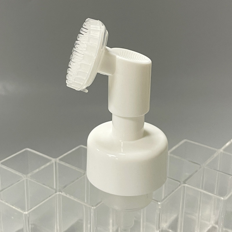 JL-FP101F White Foam Bottle Pump 40mm 43mm With Brush